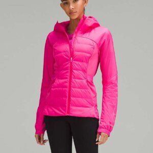 Lululemon Down for it All Running Jacket Sonic Pink 12